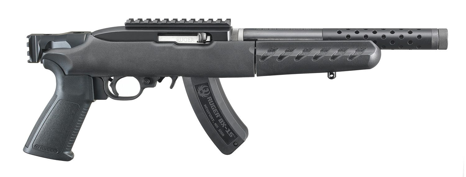 Ruger 10/22 Charger Lite Takedown 22LR 10" Barrel 15-Rounds