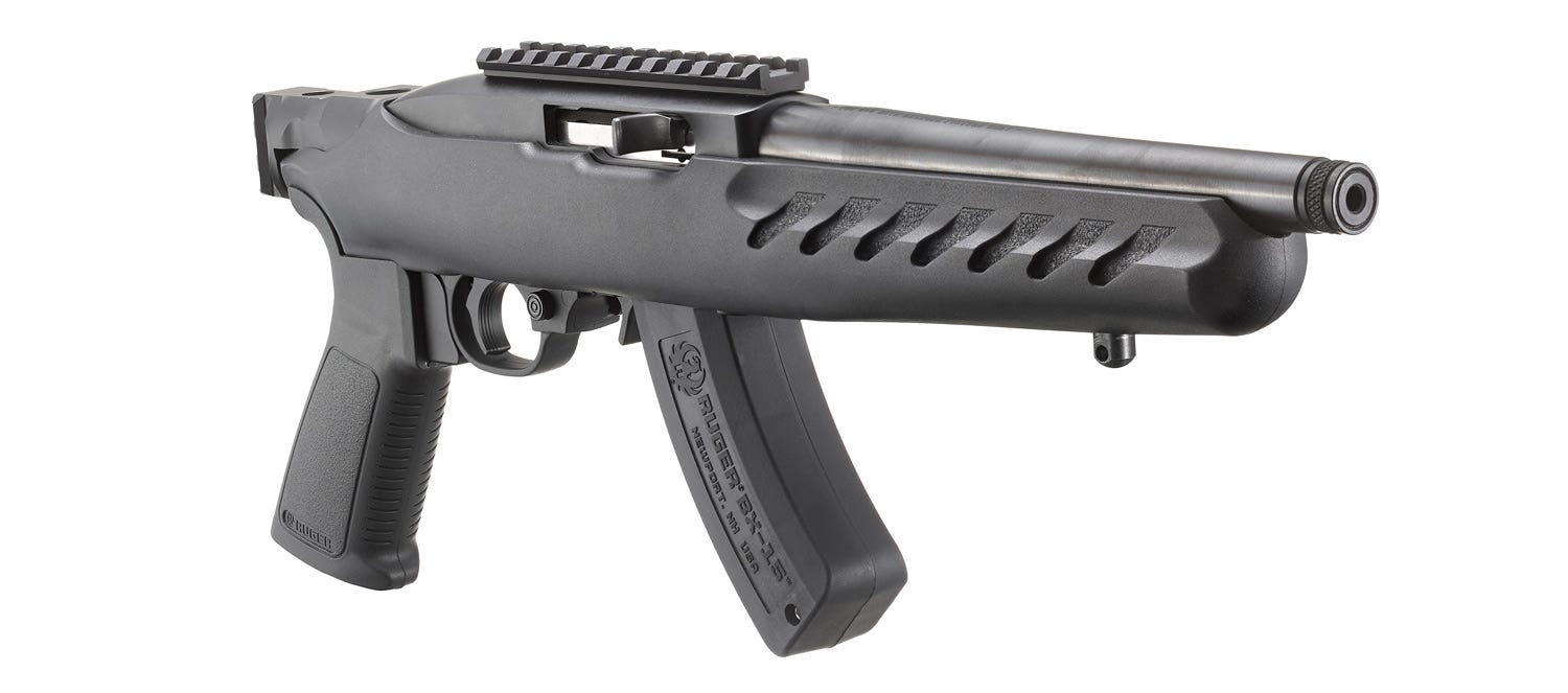Ruger 22 Charger Pistol .22 LR 8" Barrel 15-Round w/ Bipod - Image 2