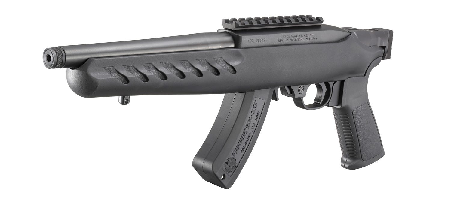 Ruger 22 Charger Pistol .22 LR 8" Barrel 15-Round w/ Bipod - Image 4