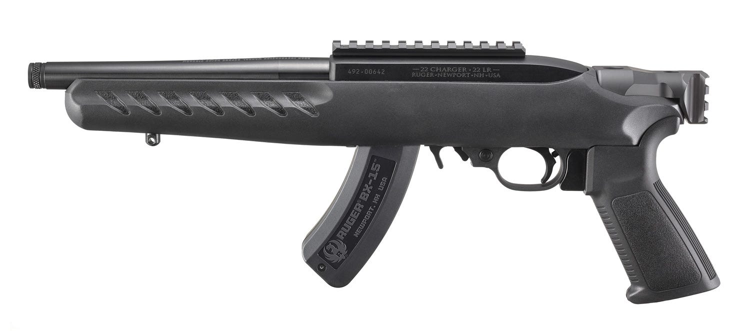 Ruger 22 Charger Pistol .22 LR 8" Barrel 15-Round w/ Bipod - Image 5