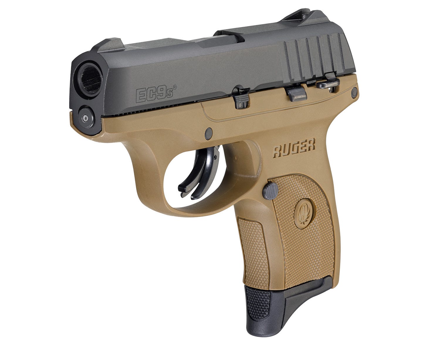 Ruger EC9S Black/FDE 9mm 3.12" Barrel 7-Rounds - Image 4