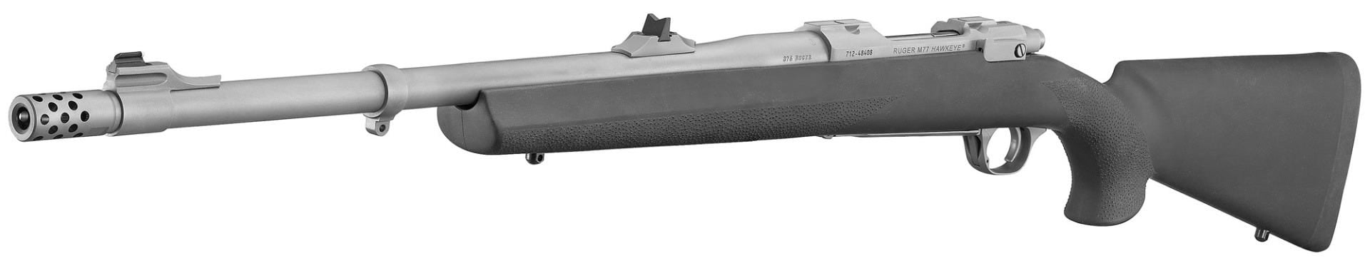 Ruger Hawkeye Alaskan Stainless / Black .338 Win 20" Barrel 3-Rounds - Image 4