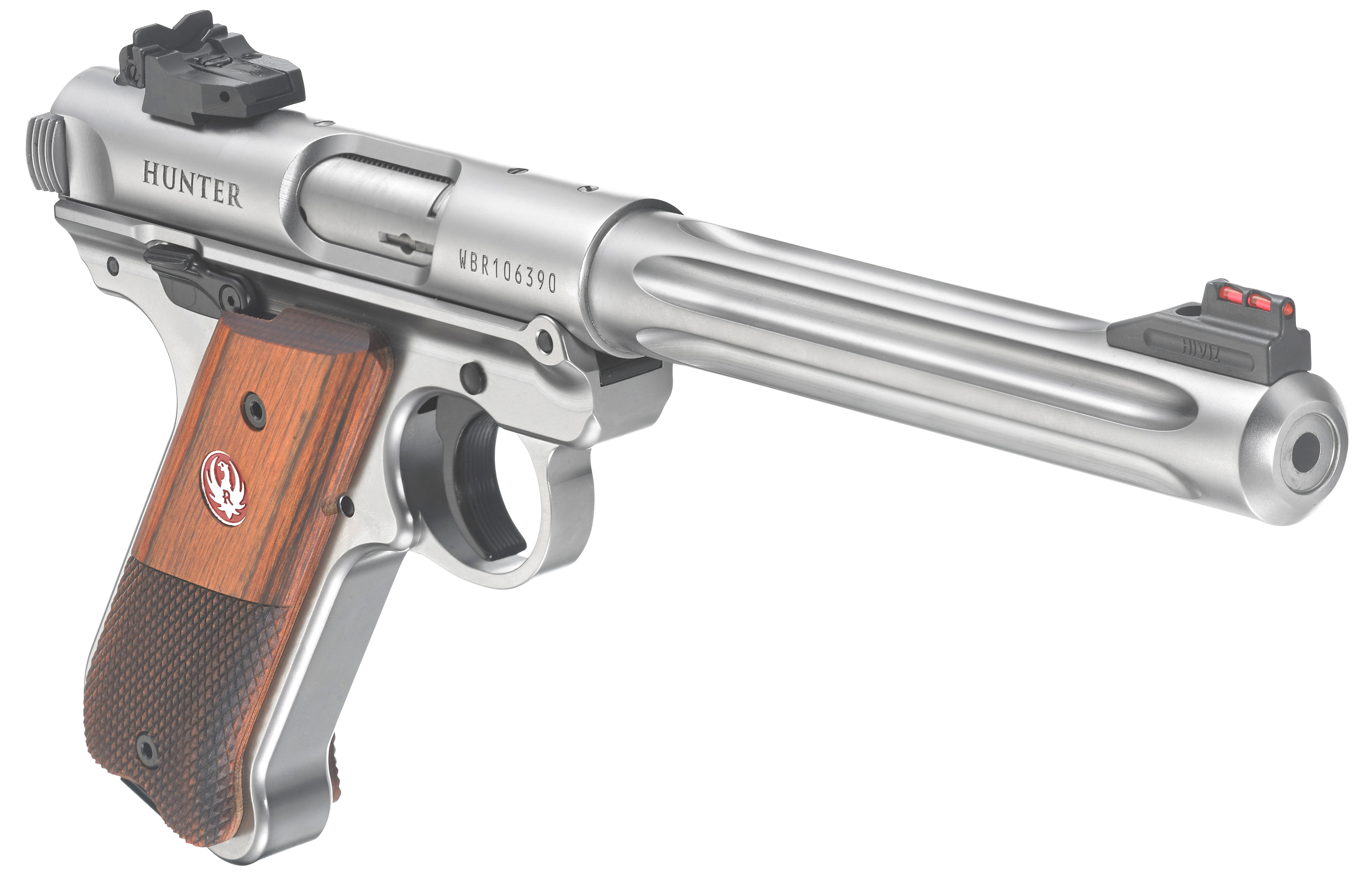 Ruger Mark IV Hunter Stainless .22LR 6.88" Barrel 10-Rounds - Image 3