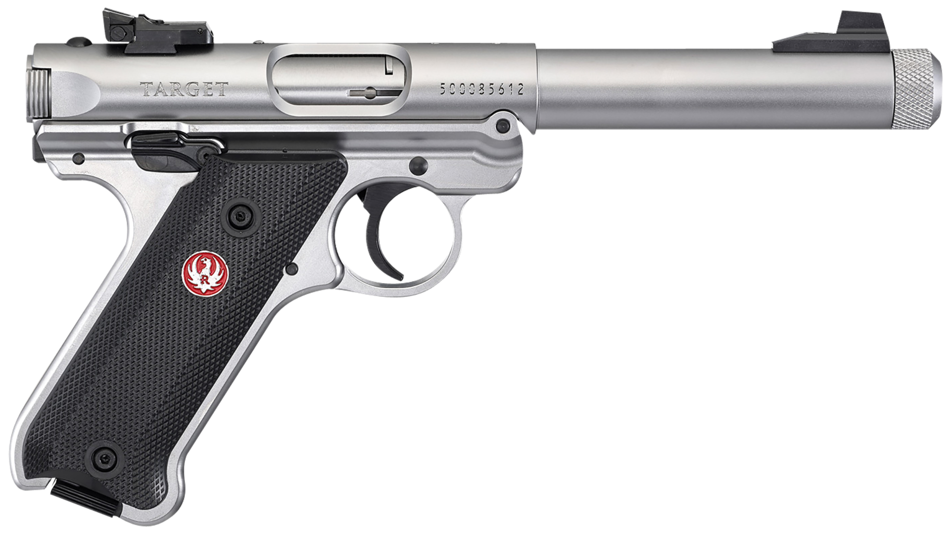 Ruger Mark IV Target Stainless .22 LR 5.5" Barrel 10-Rounds Threaded Barrel