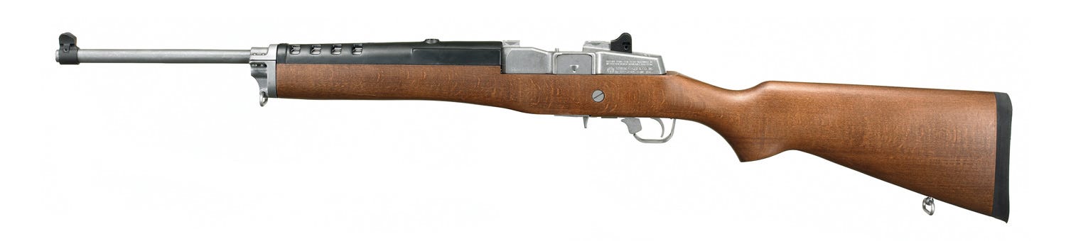 Ruger Mini-14 Ranch Wood 5.56 NATO / .223 Rem 18.5" Barrel 5-Rounds - Image 2