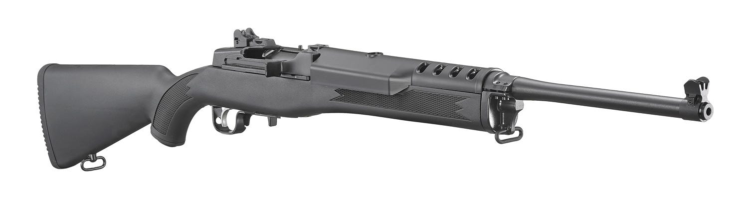 Ruger Mini-14 Ranch 5.56 NATO / .223 Rem 18.5" Barrel 5-Rounds Scope Rings Included - Image 3