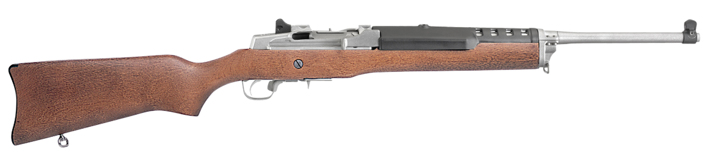Ruger Mini-Thirty Wood 7.62 X 39 18.5" Barrel 5-Rounds Ghost Ring Rear Sight