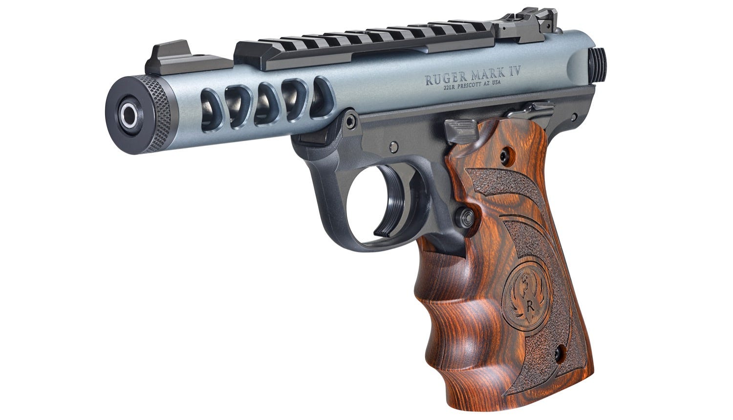 Ruger MK IV 22/45 Lite Diamond-Gray 22 LR 4.4" Barrel 10-Rounds Non-Threaded - Image 4