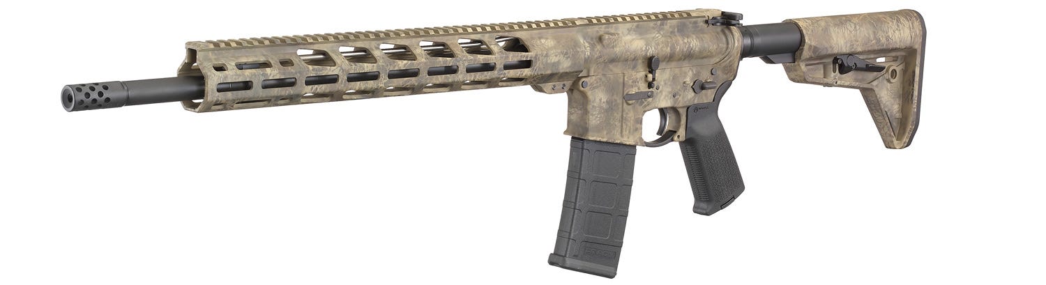 Ruger AR-556 MPR Frazzled Brown 5.56 / .223 Rem 18" Barrel 30-Rounds - Image 4