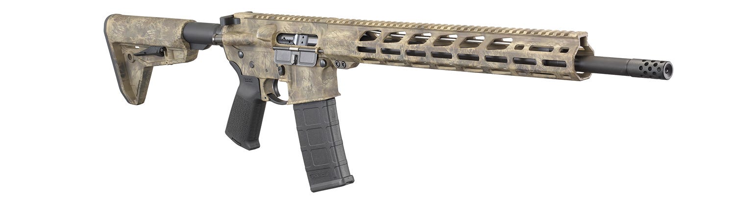 Ruger AR-556 MPR Frazzled Brown 5.56 / .223 Rem 18" Barrel 30-Rounds - Image 5