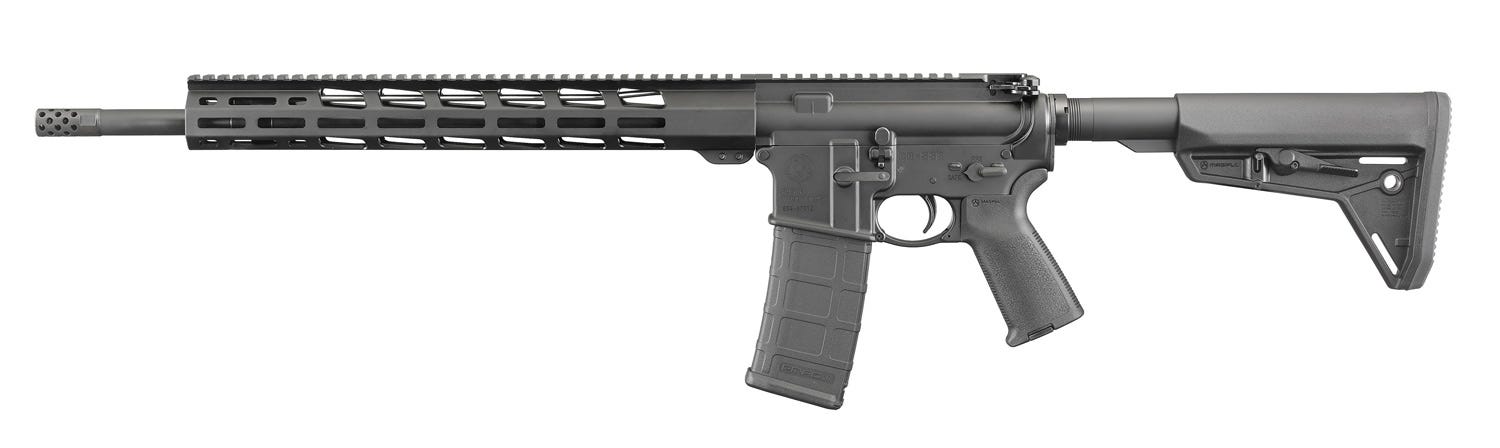 Ruger AR-556 MPR 5.56 NATO / .223 Rem 18'' Barrel 30-Rounds Adjustable Stock - Image 5