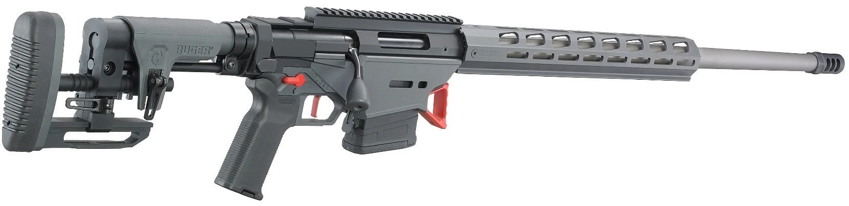 Ruger Precision Gray 6mm Creedmoor 26" Barrel 10-Rounds 2 Magazines - Image 5