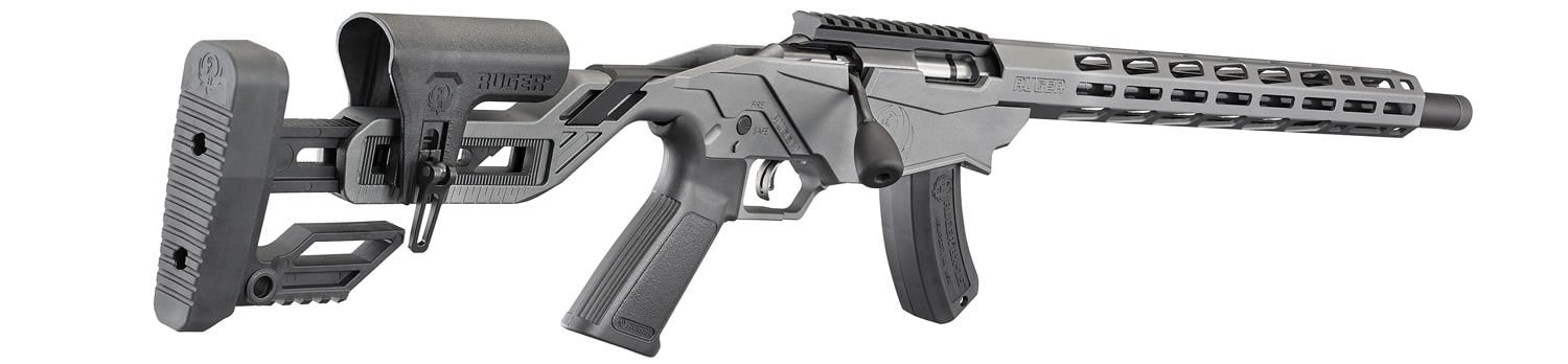 Ruger Precision Rimfire Grey .22 LR 18" Barrel 15-Rounds Threaded - Image 5