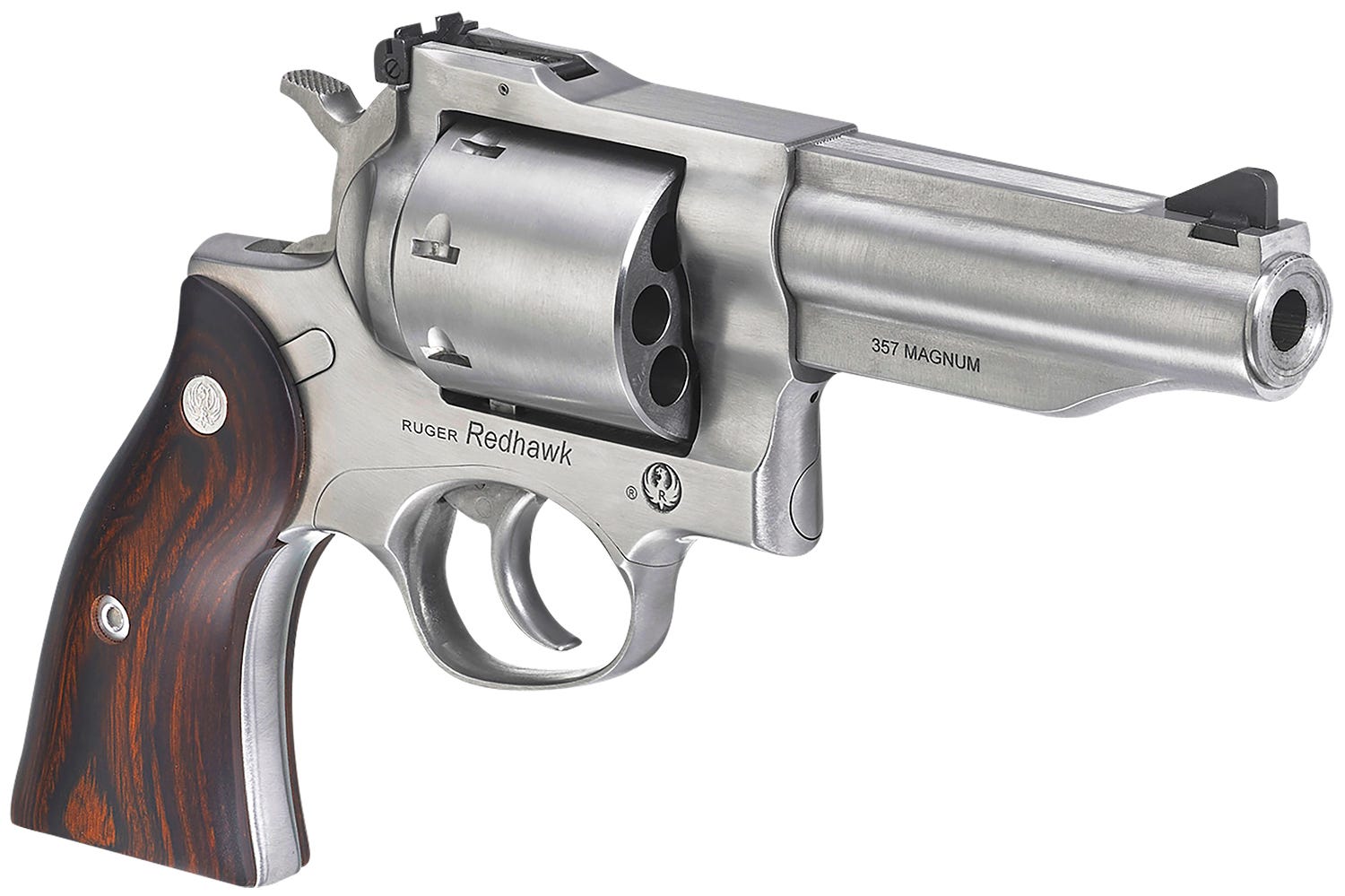 Ruger Redhawk Satin .357 Mag 4.2" Barrel 8-Rounds Adjustable Rear Sight - Image 3