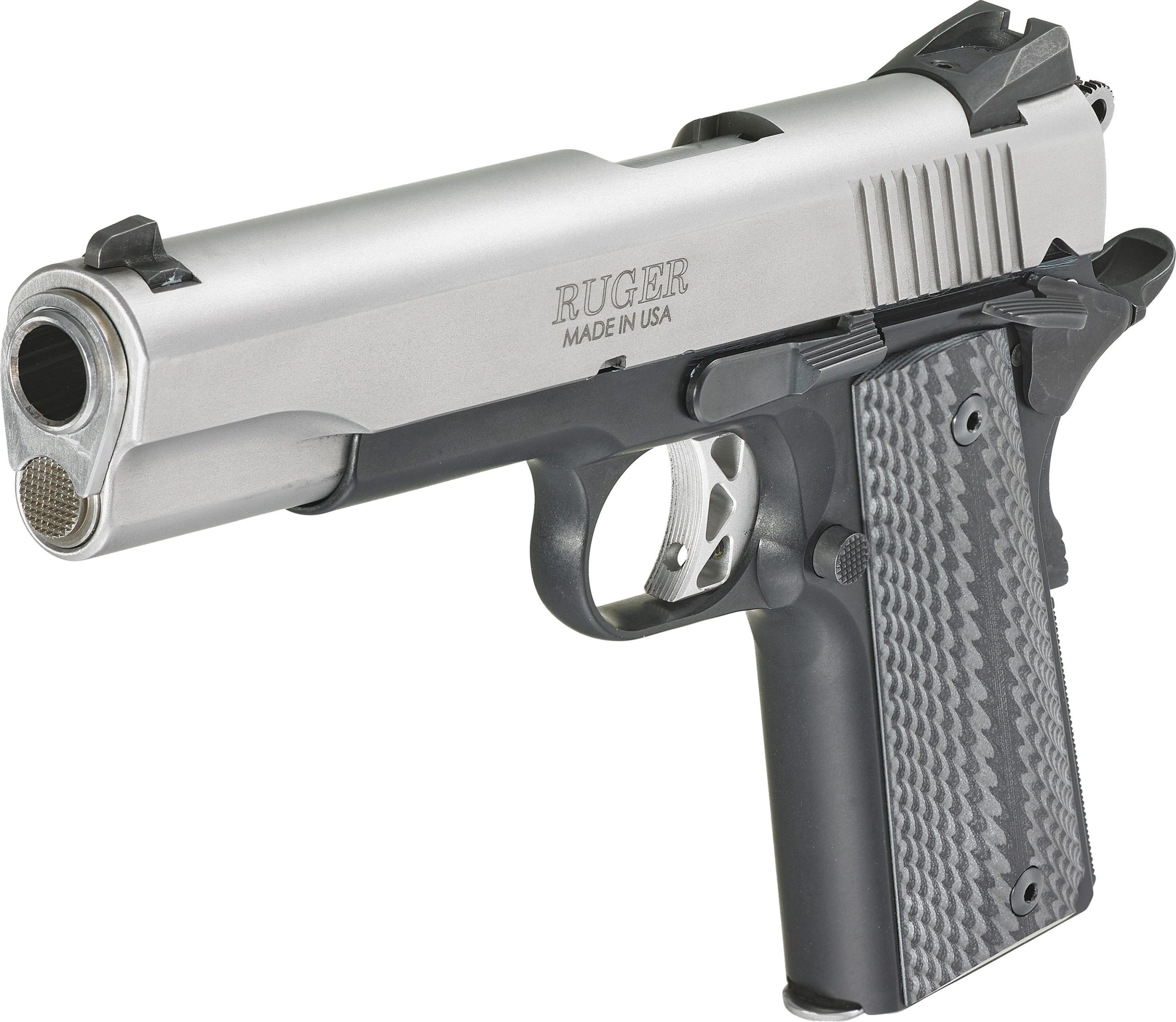 Ruger SR1911 Stainless .45 ACP 5" Barrel 8-Rounds - Image 4