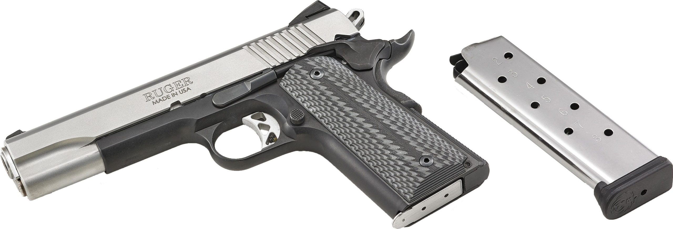 Ruger SR1911 Stainless .45 ACP 5" Barrel 8-Rounds - Image 5