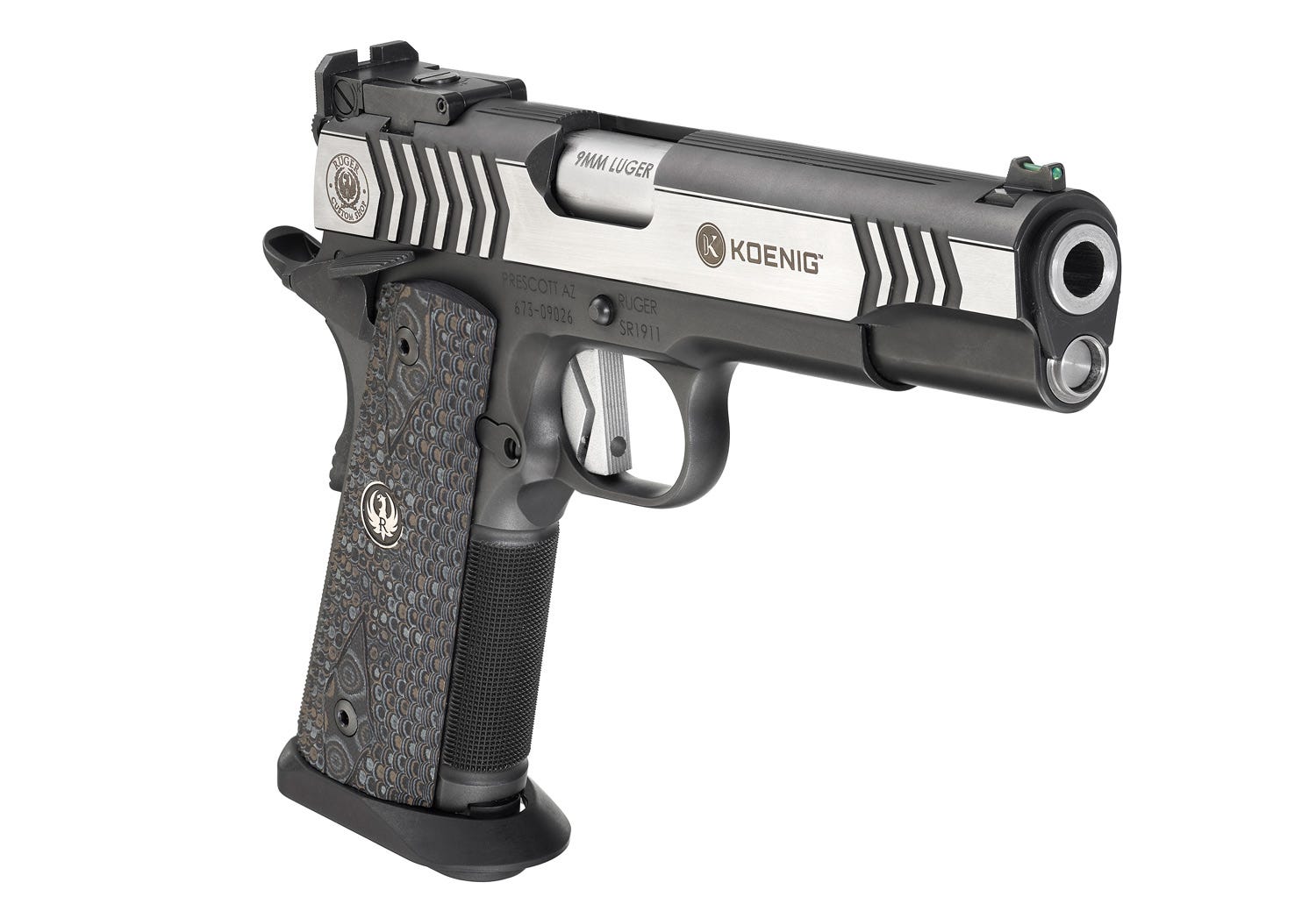 Ruger SR1911 Competition Stainless 9mm 5" Barrel 10-Rounds - Image 3