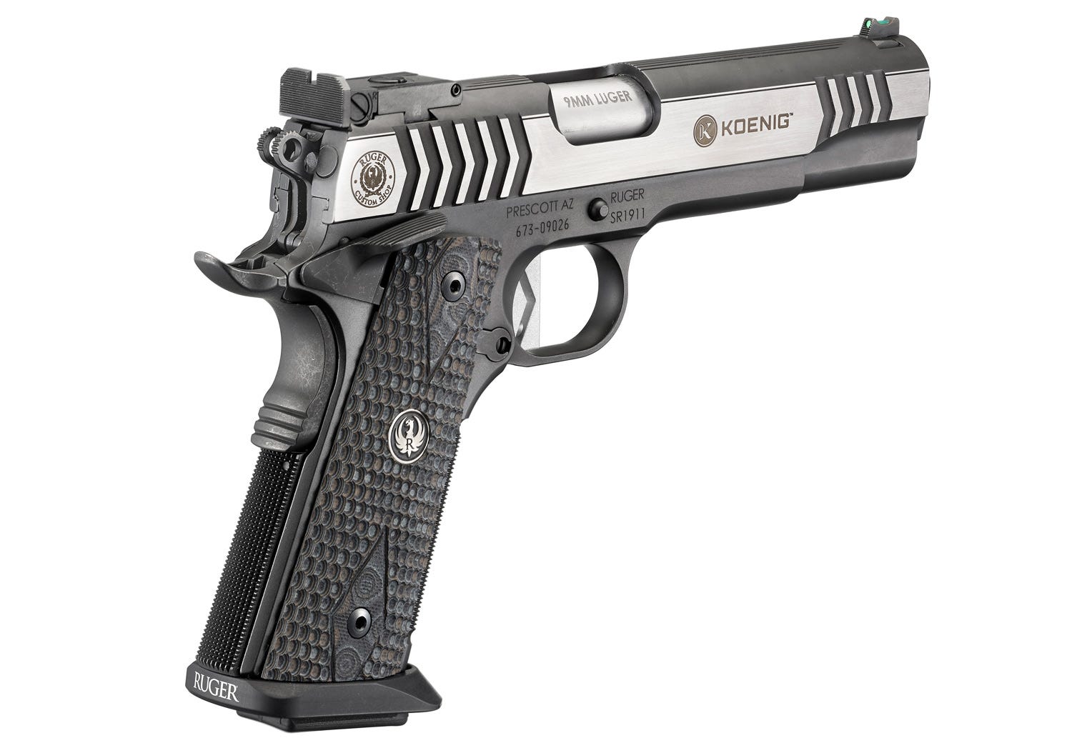 Ruger SR1911 Competition Stainless 9mm 5" Barrel 10-Rounds - Image 5