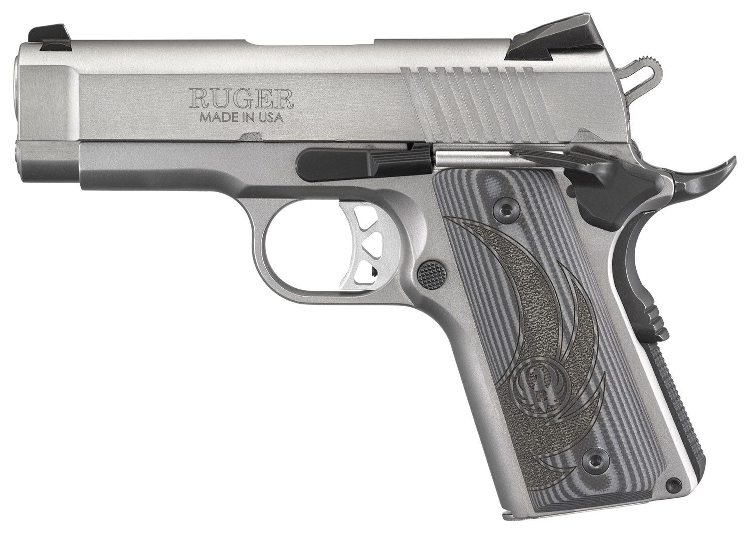 Ruger SR1911 Officer Stainless .45 ACP 3.6" Barrel 7-Rounds - Image 2
