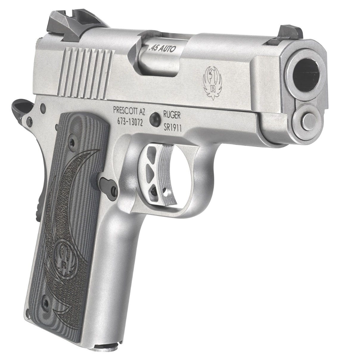 Ruger SR1911 Officer Stainless .45 ACP 3.6" Barrel 7-Rounds - Image 3