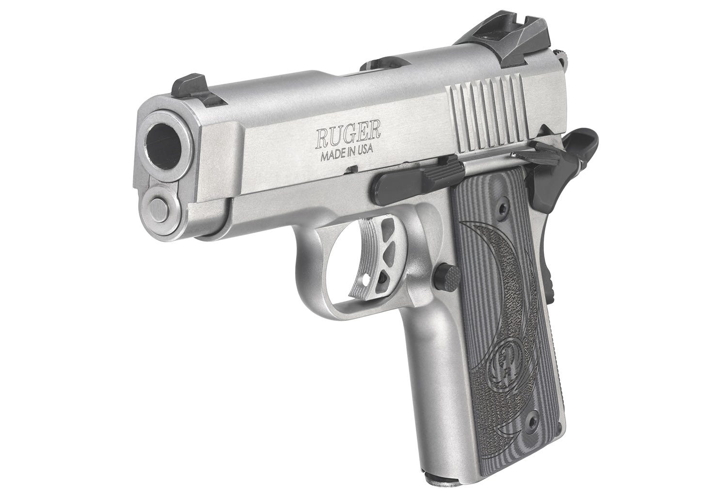 Ruger SR1911 Officer Stainless .45 ACP 3.6" Barrel 7-Rounds - Image 4