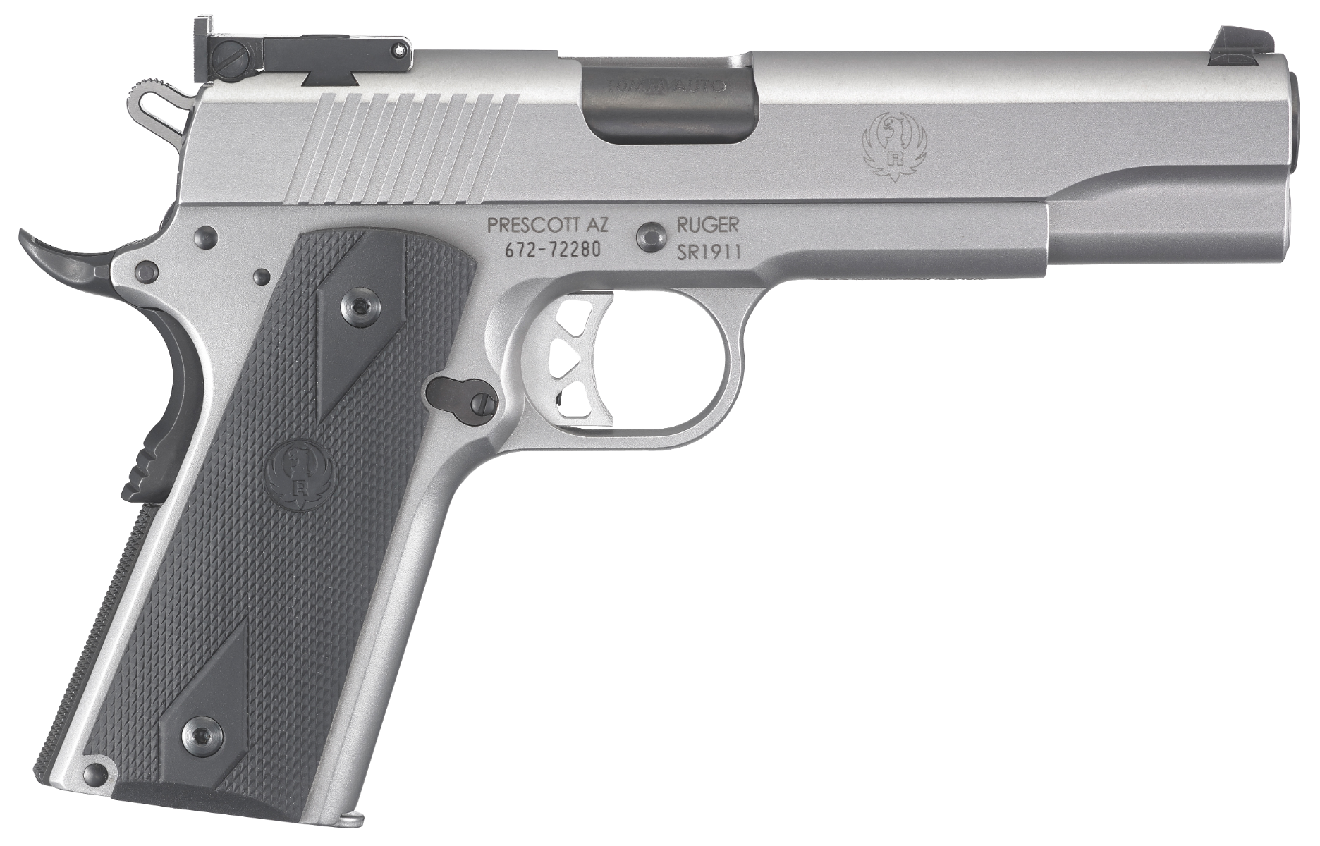 Ruger SR1911 Target Stainless 10mm 5" Barrel 8-Rounds