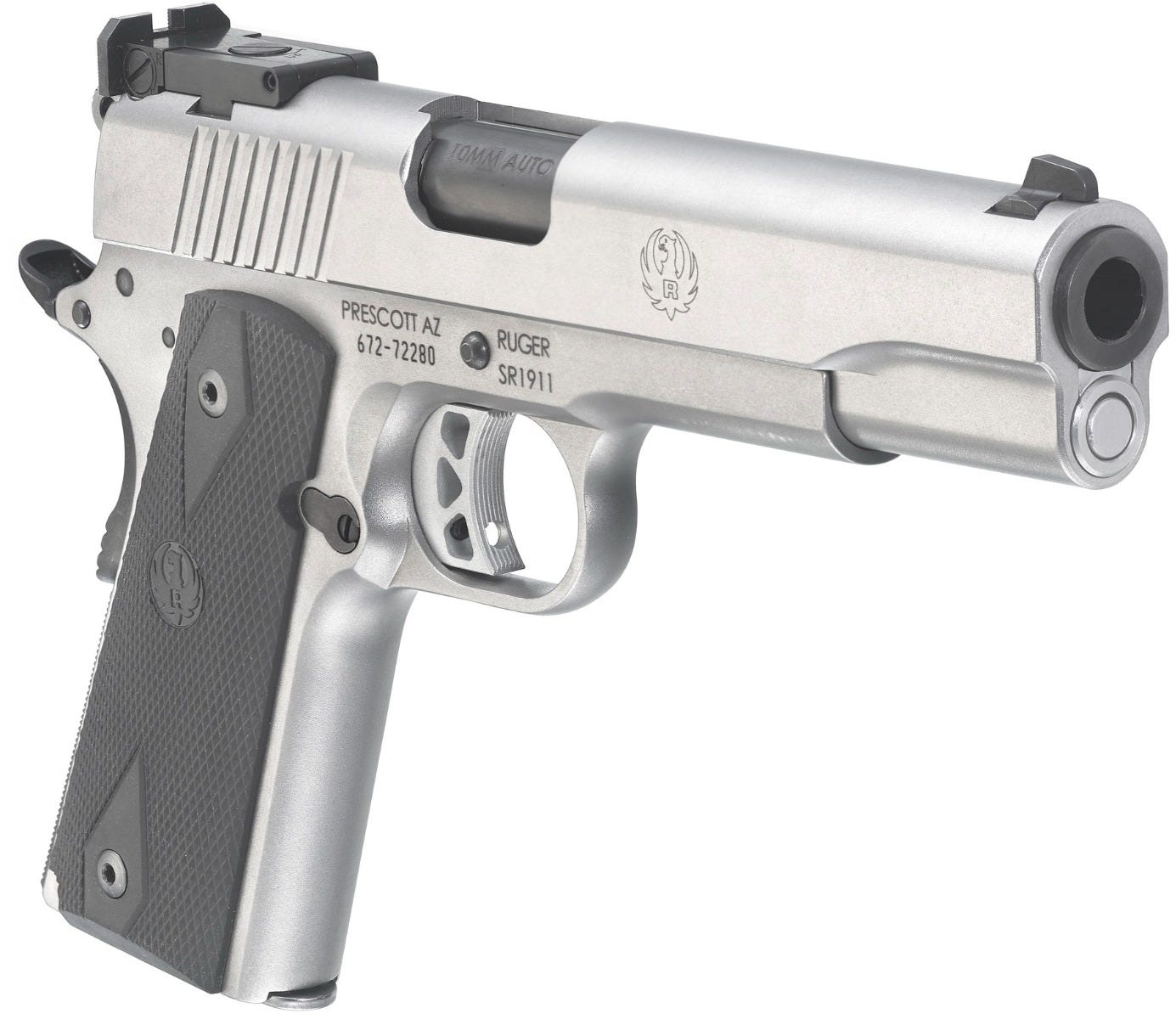 Ruger SR1911 Target Stainless 10mm 5" Barrel 8-Rounds - Image 3