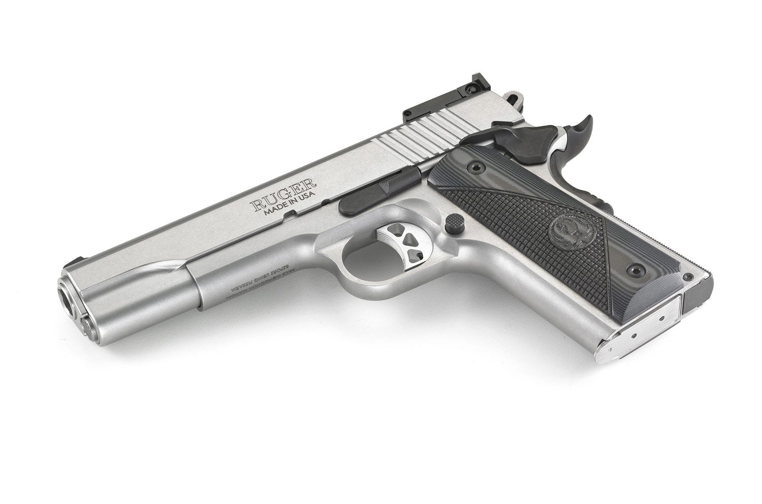 Ruger SR1911 Target Stainless .45 ACP 5" Barrel 8-Rounds - Image 6