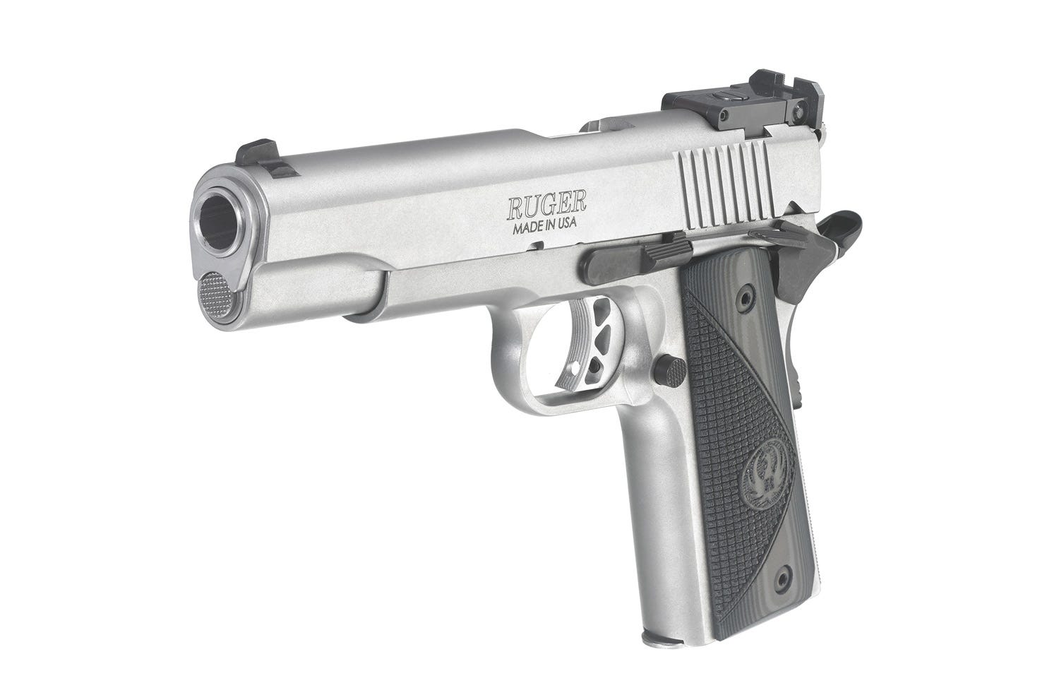 Ruger SR1911 Target Stainless .45 ACP 5" Barrel 8-Rounds - Image 4