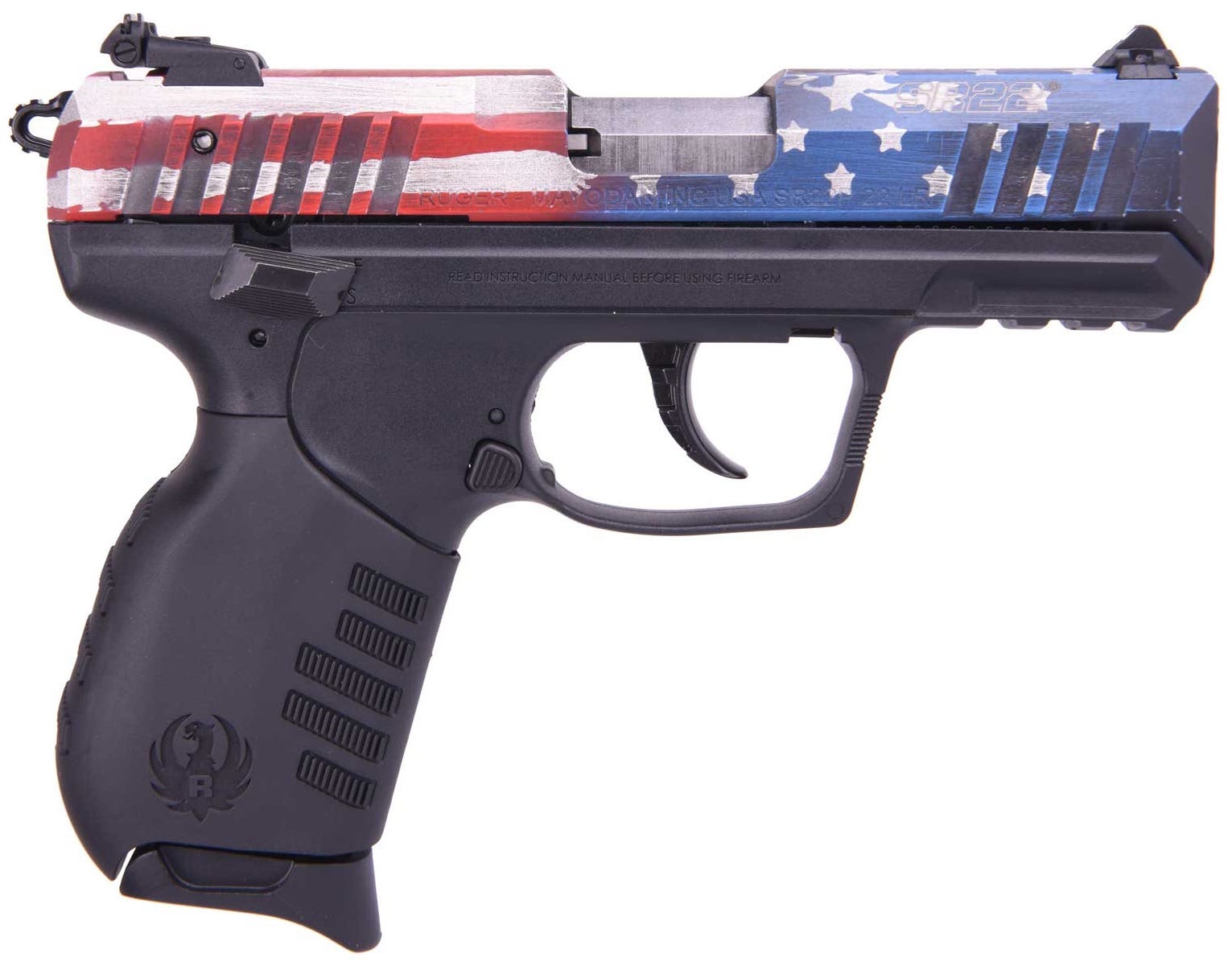 Ruger SR22 American Flag .22 LR 3.5" Barrel 10-Rounds