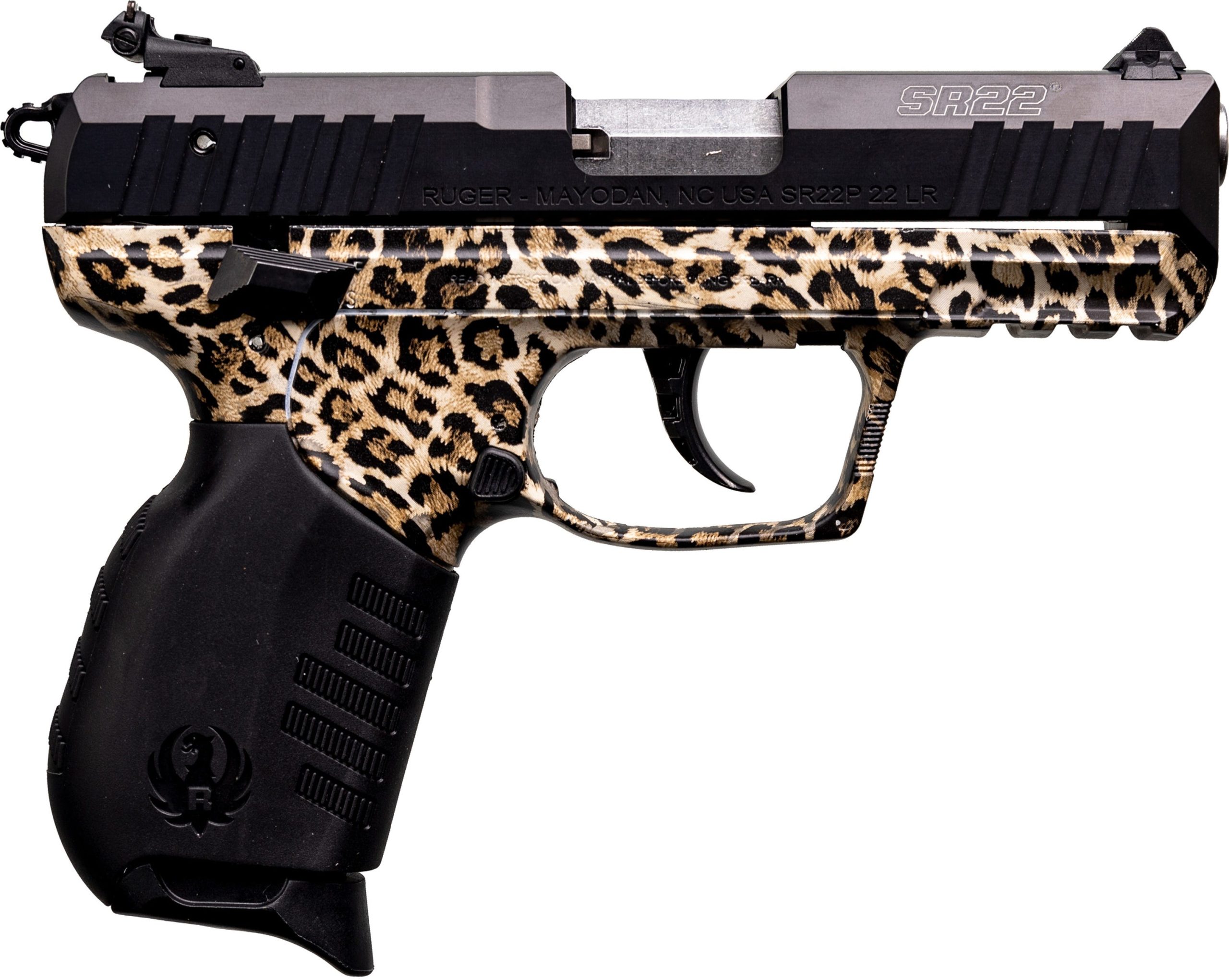 Ruger SR22 Leopard .22 LR 3.5" Barrel 10-Rounds Picatinny Rail