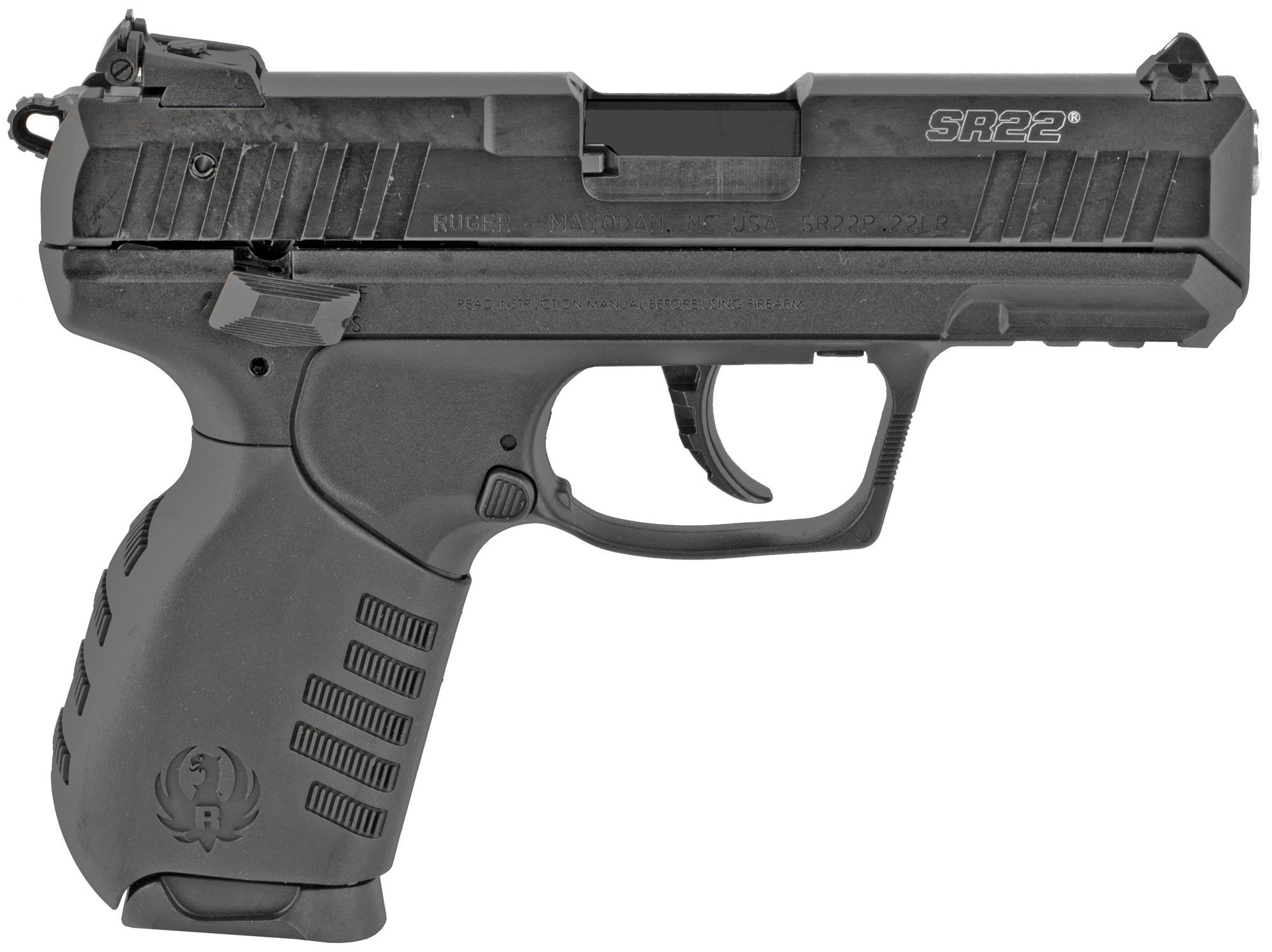 Ruger SR22 .22 LR 3.5" Barrel 10-Rounds Three Magazines