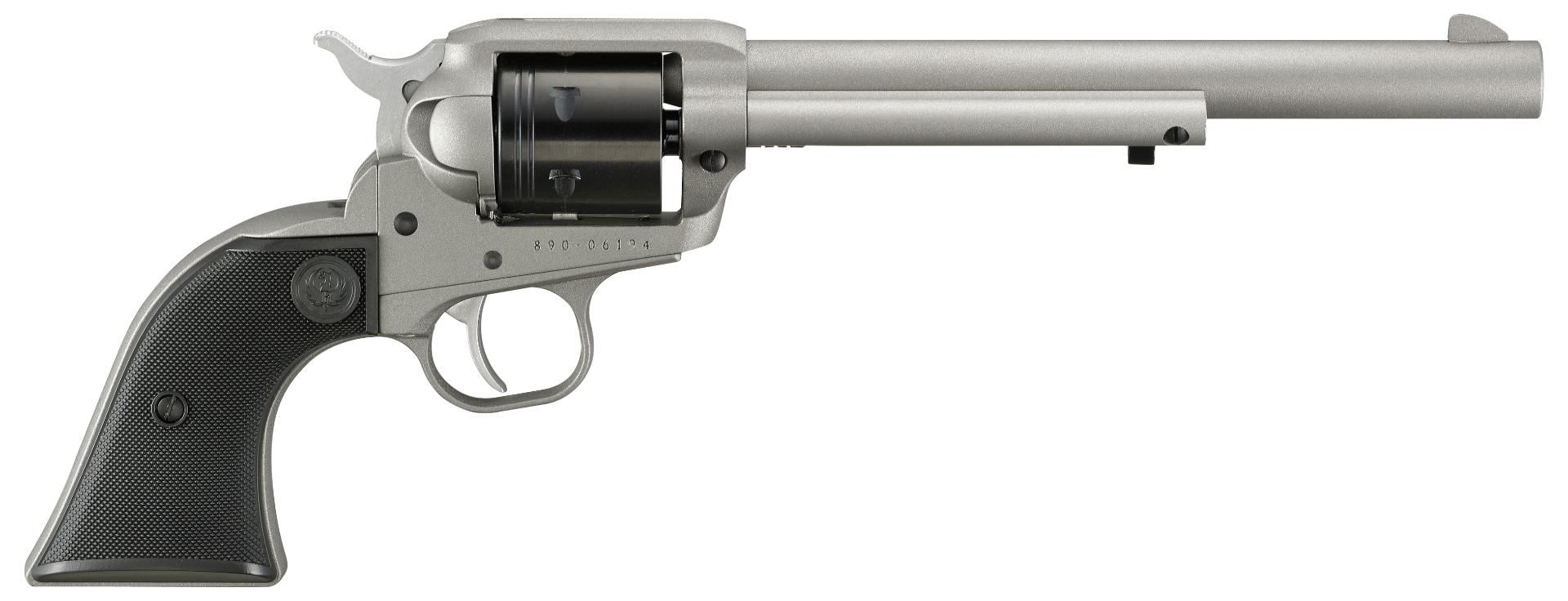 Ruger Wrangler Silver .22 LR 7.5" Barrel 6-Rounds Fixed Sight