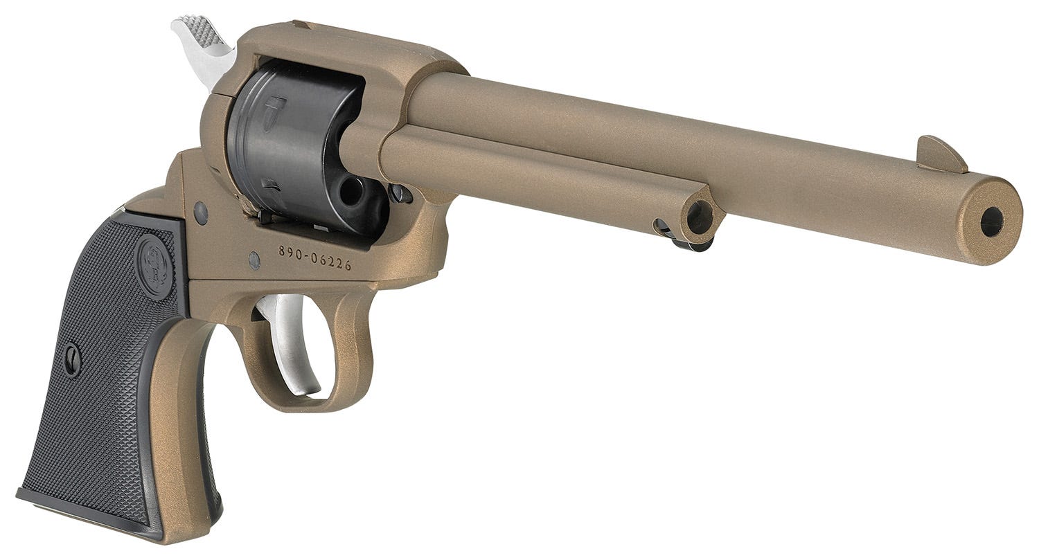 Ruger Wrangler Bronze .22 LR 7.5" Barrel 6-Rounds Fixed Sights - Image 3