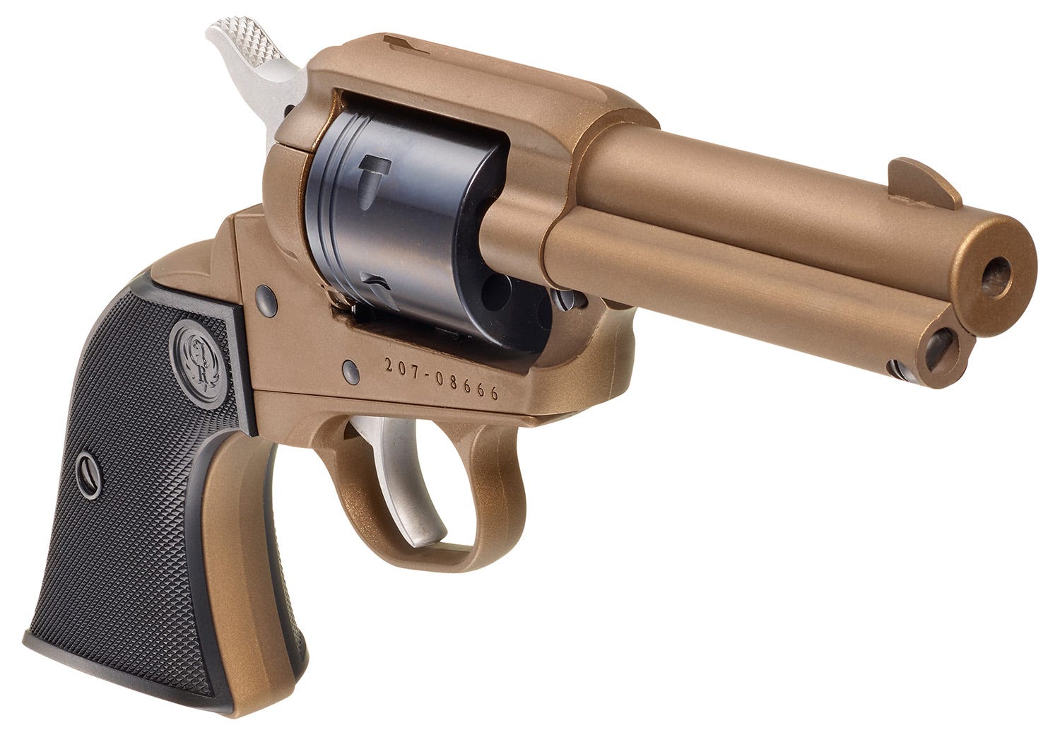 Ruger Wrangler Burnt Bronze .22 LR 3.75" Barrel 6-Rounds Fixed Sights - Image 3