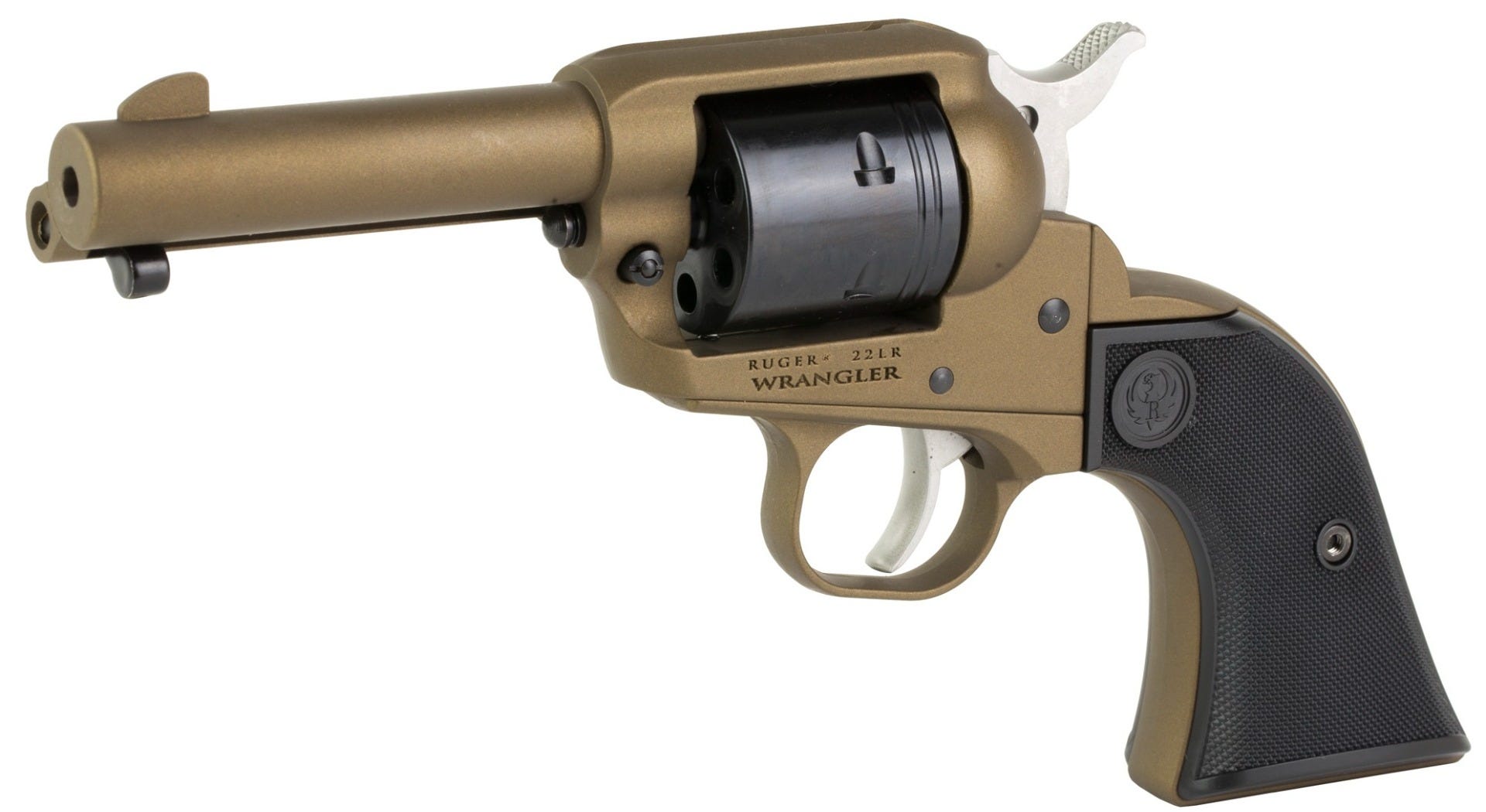 Ruger Wrangler Burnt Bronze .22 LR 3.75" Barrel 6-Rounds Fixed Sights - Image 4