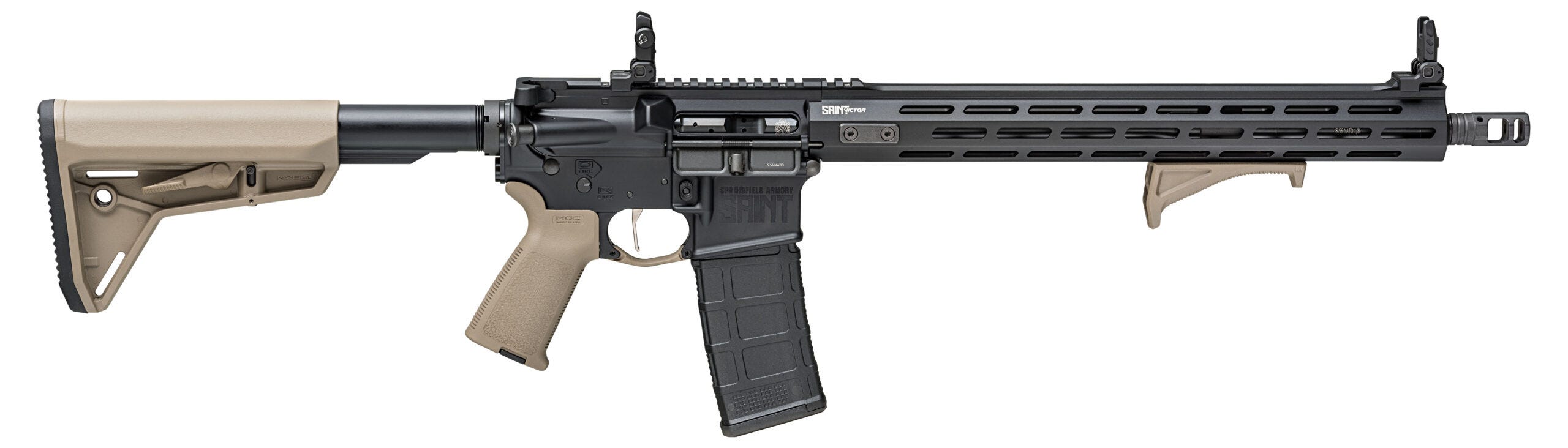Springfield Armory Saint Victor Flat Dark Earth 5.56 / .223 Rem 16" Barrel 30-Rounds