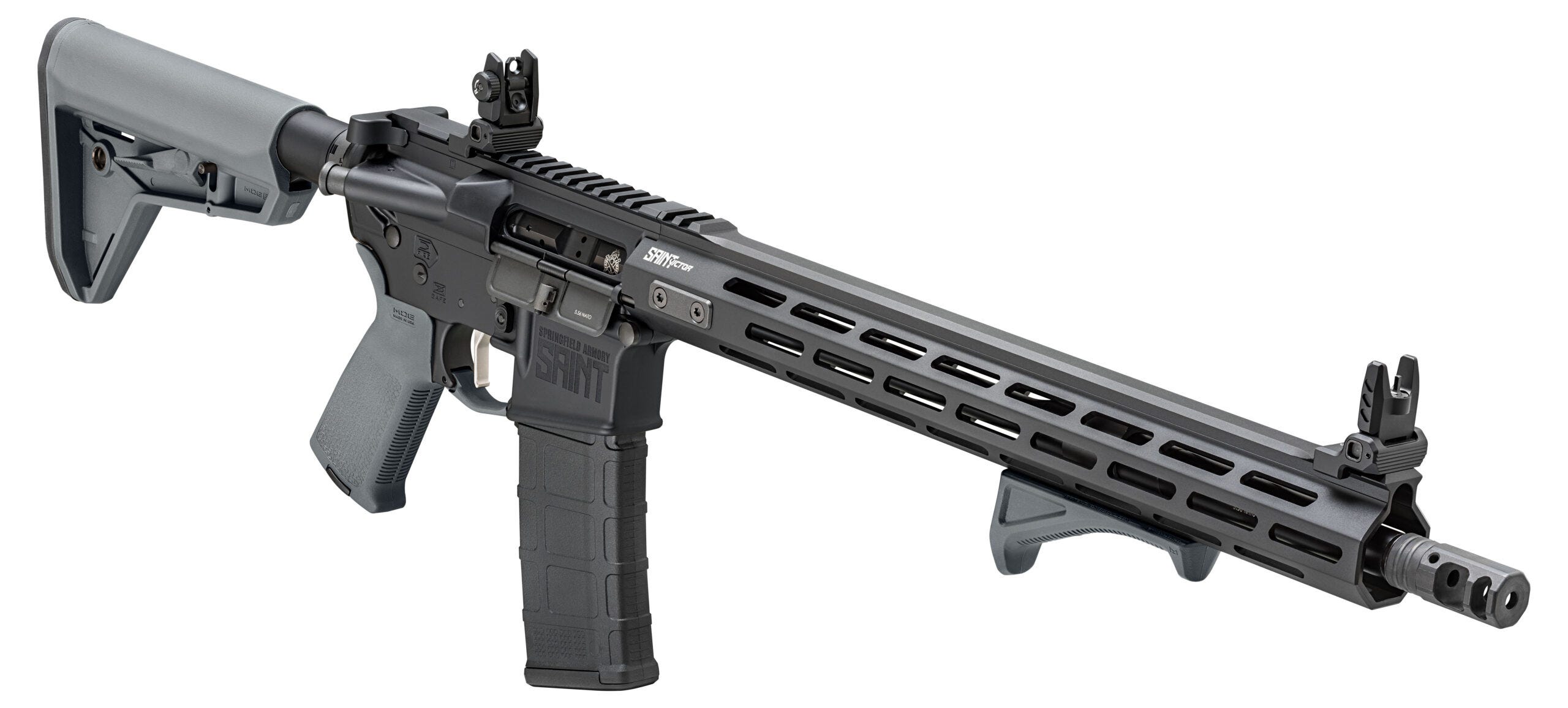 Springfield Armory Saint Victor Grey 5.56 / .223 Rem 16" Barrel 30-Rounds - Image 3