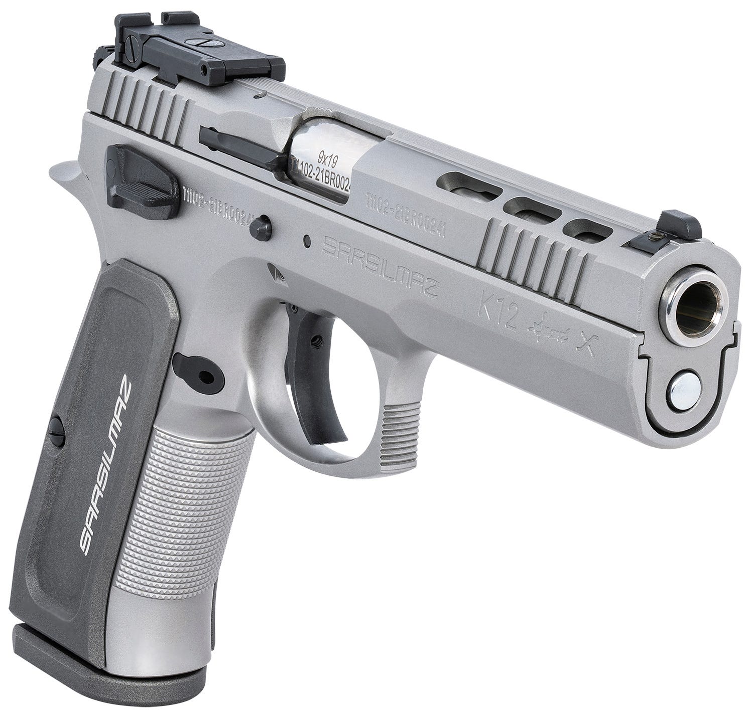 SAR USA K-12 Sport X Duty Stainless 9mm 4.7" Barrel 17-Rounds - Image 3