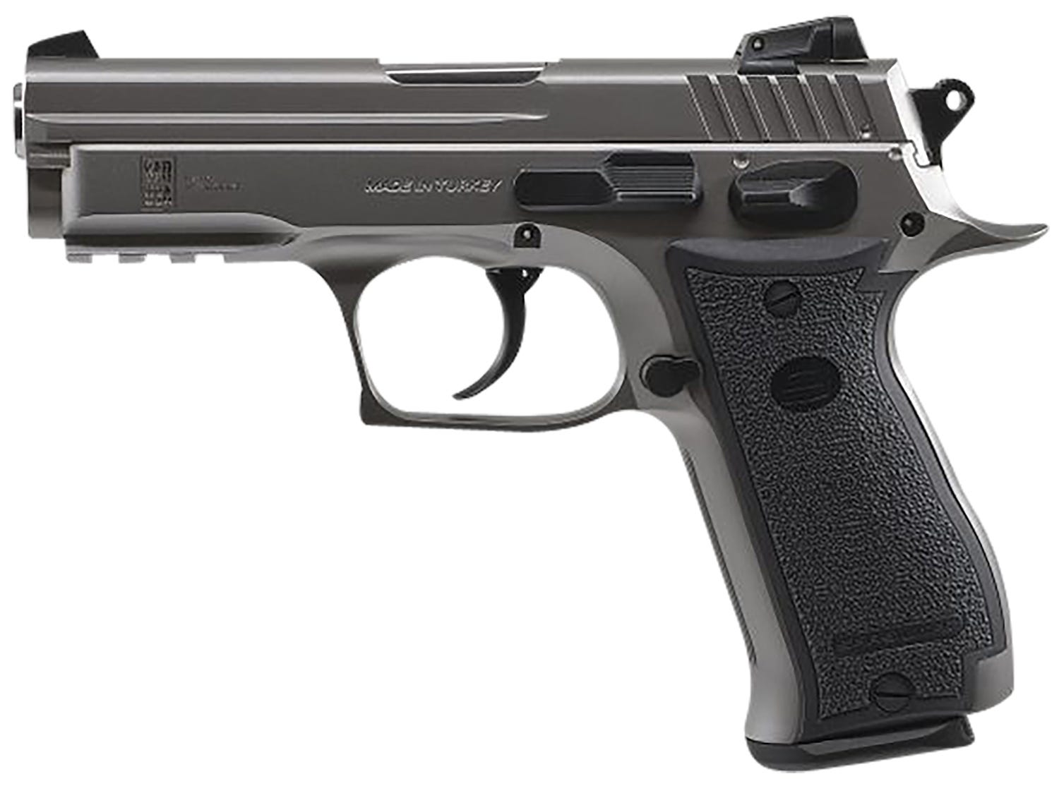 SAR USA K2 Compact Stainless .45 ACP 4.2" Barrel 14-Rounds Adjustable Sights - Image 2