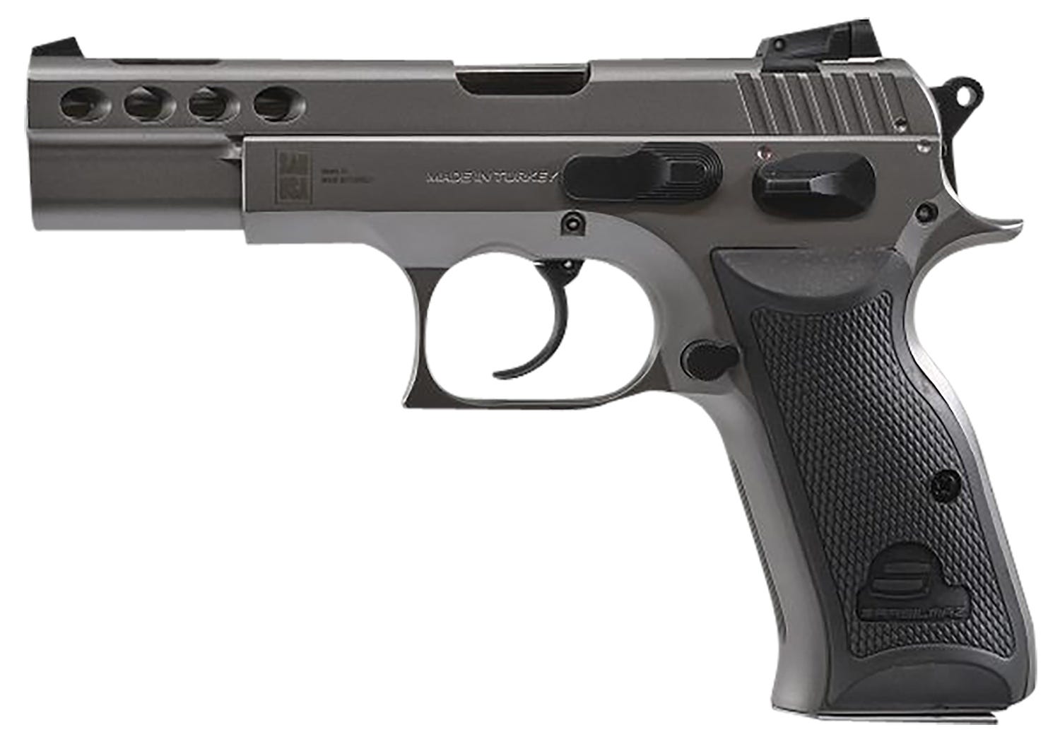 SAR USA P8L Stainless Steel 9mm 4.60" Barrel 17-Rounds Adjustable Sights - Image 2