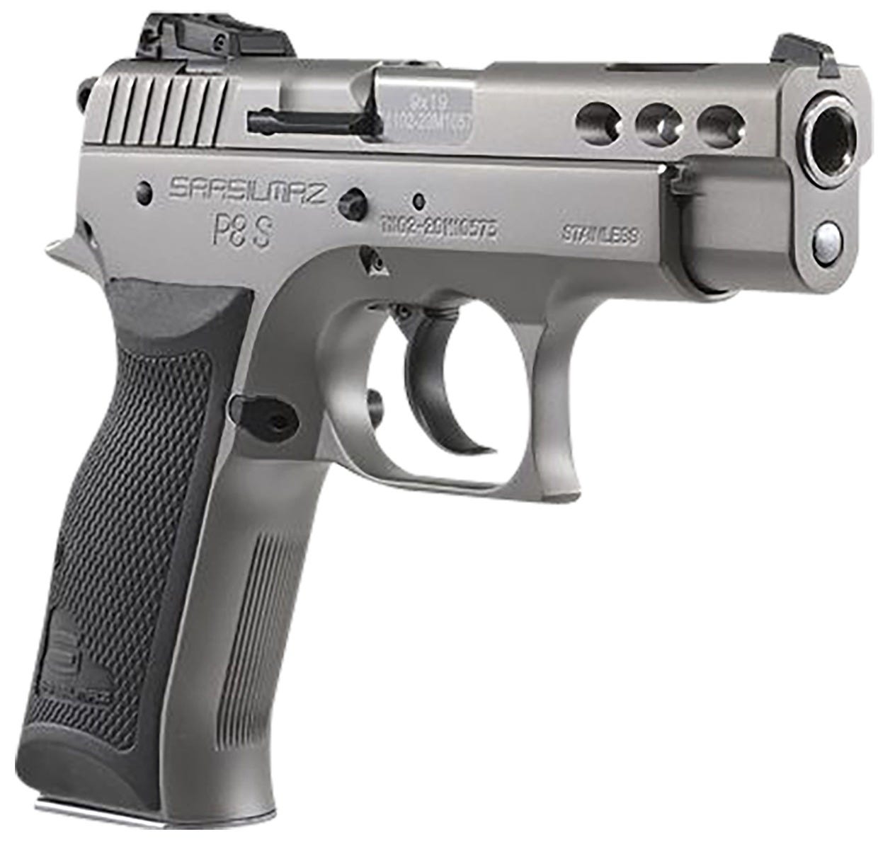 SAR USA P8S Compact Stainless 9mm 3.8" Barrel 17-Rounds - Image 3