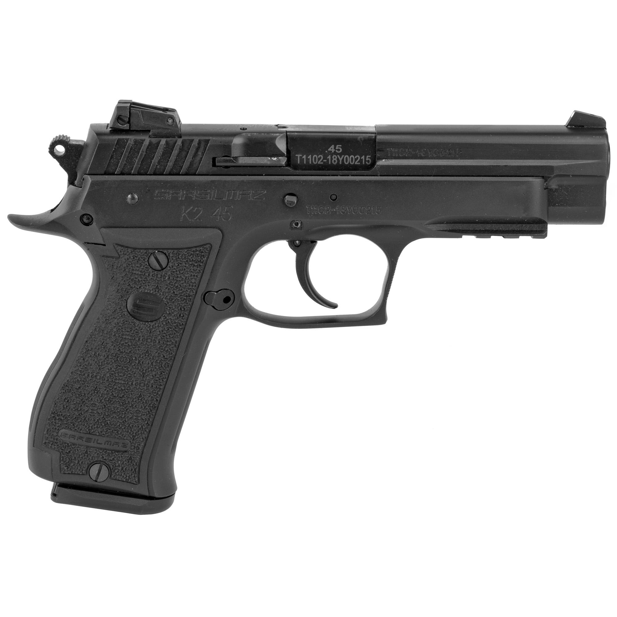 SAR USA K2 .45 ACP 4.70" Barrel 14-Rounds Picatinny Rail/Beavertail Frame