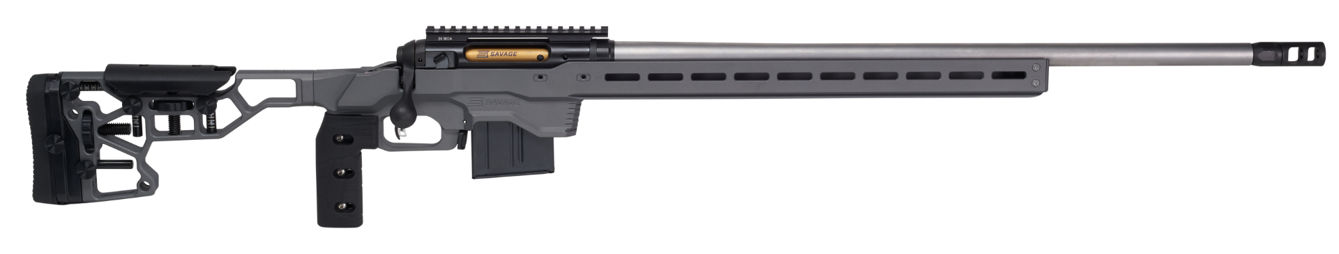 Savage 110 Elite Precision Gray .223 Rem 26" Barrel 10-Rounds Adjustable Stock