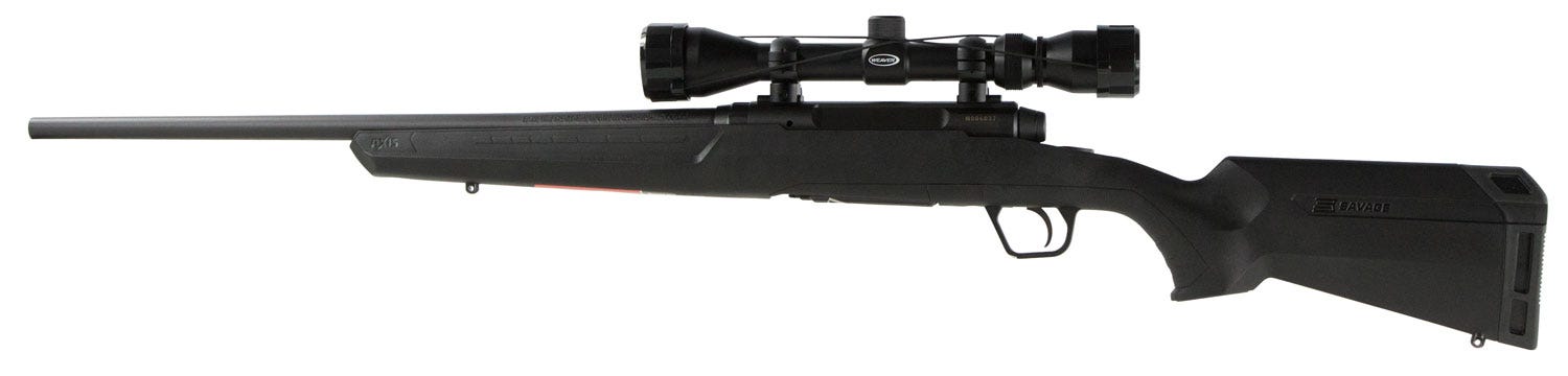 Savage Axis XP Compact Black .243 Win 20" Barrel 4-Rounds 3-9x40mm Scope - Image 2