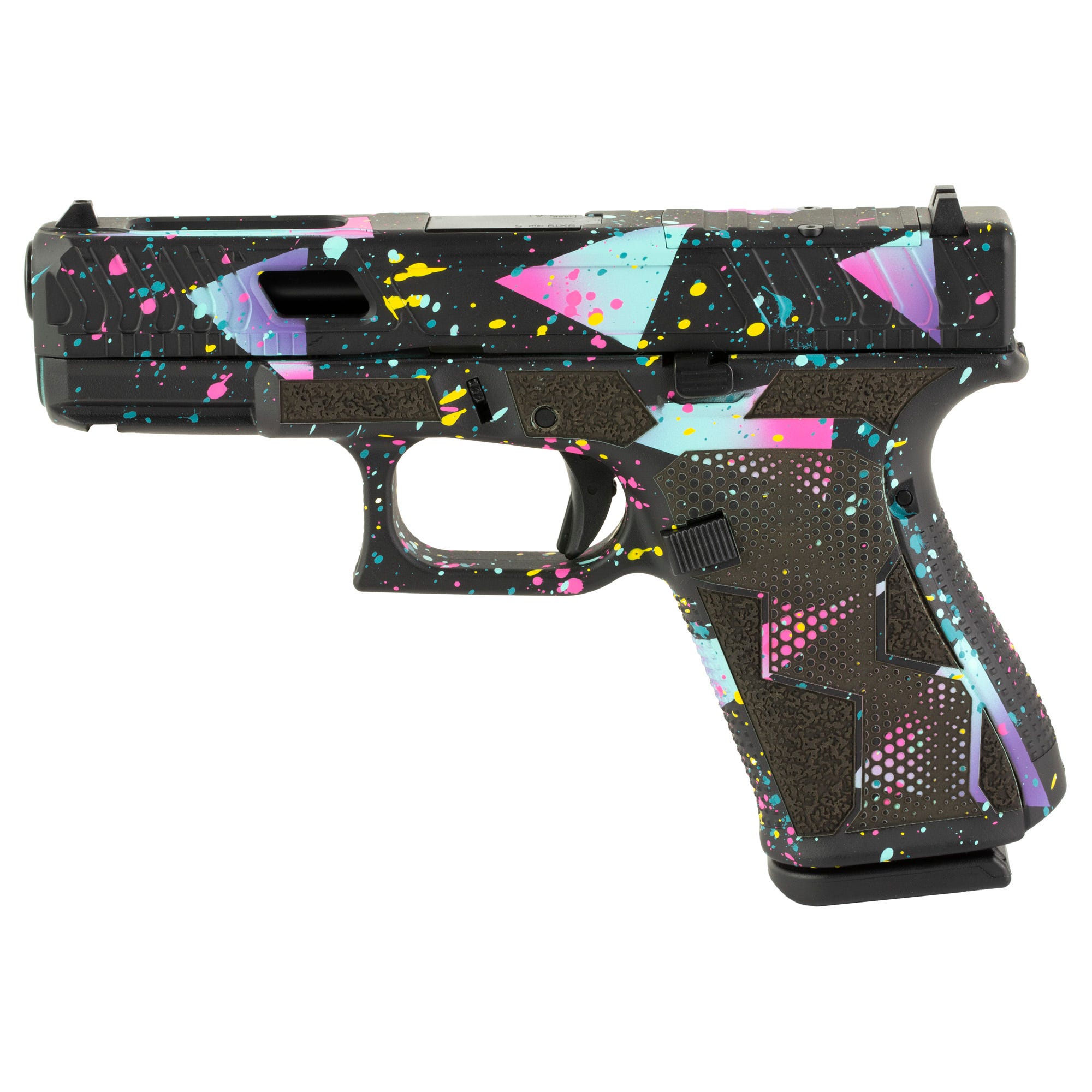 Glock 19 Gen5 80's Nite 9mm 4.02" Barrel 15-Rounds Optics Ready - Image 3
