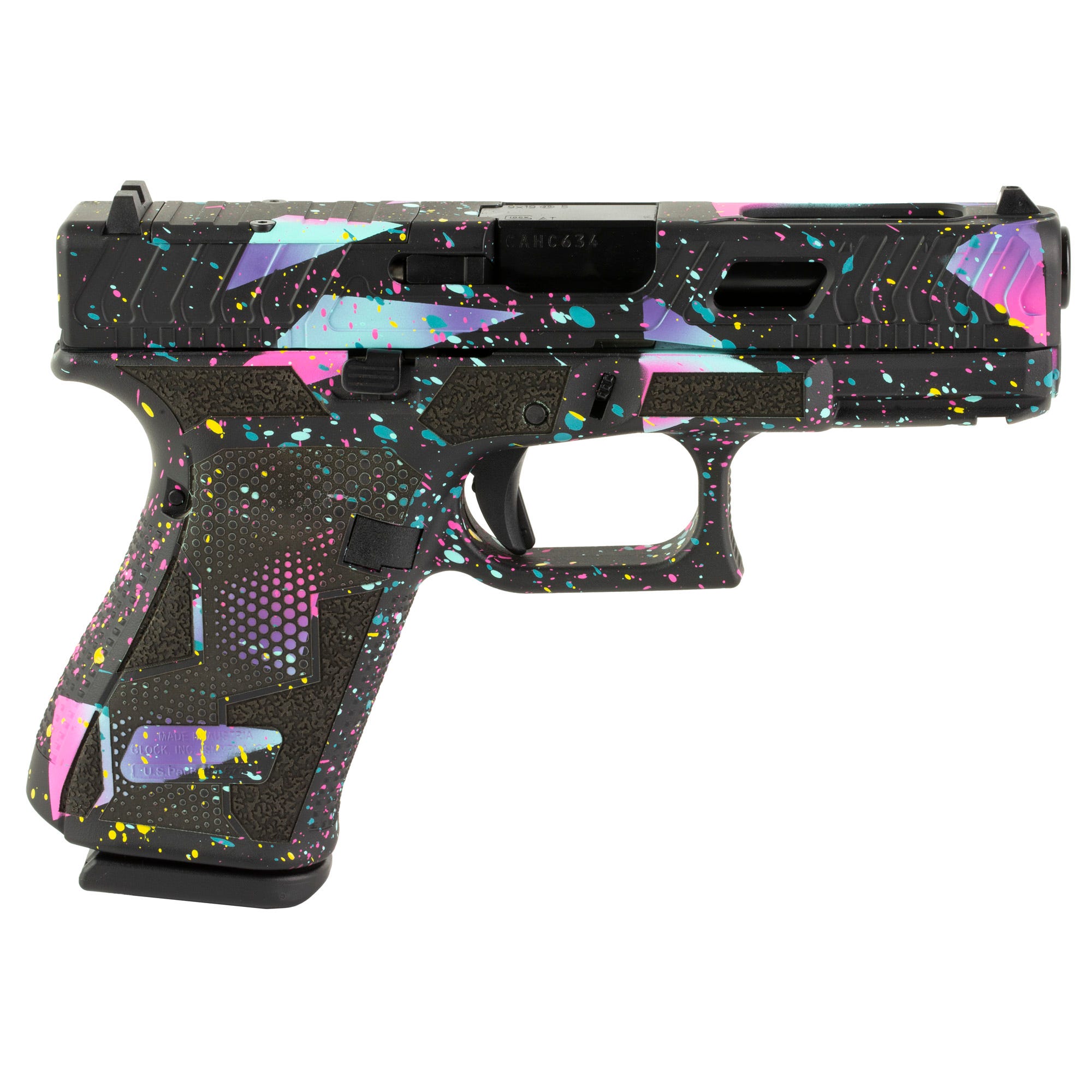 Glock 19 Gen5 80's Nite 9mm 4.02" Barrel 15-Rounds Optics Ready - Image 2