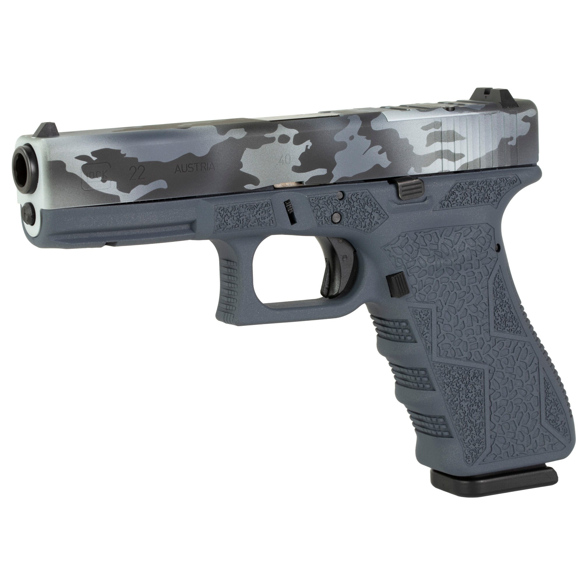 Shark Coast Tactical Glock 22 Gen3 Grey MultiCam .40 SW 4.49" Barrel 15-Rounds - Image 4