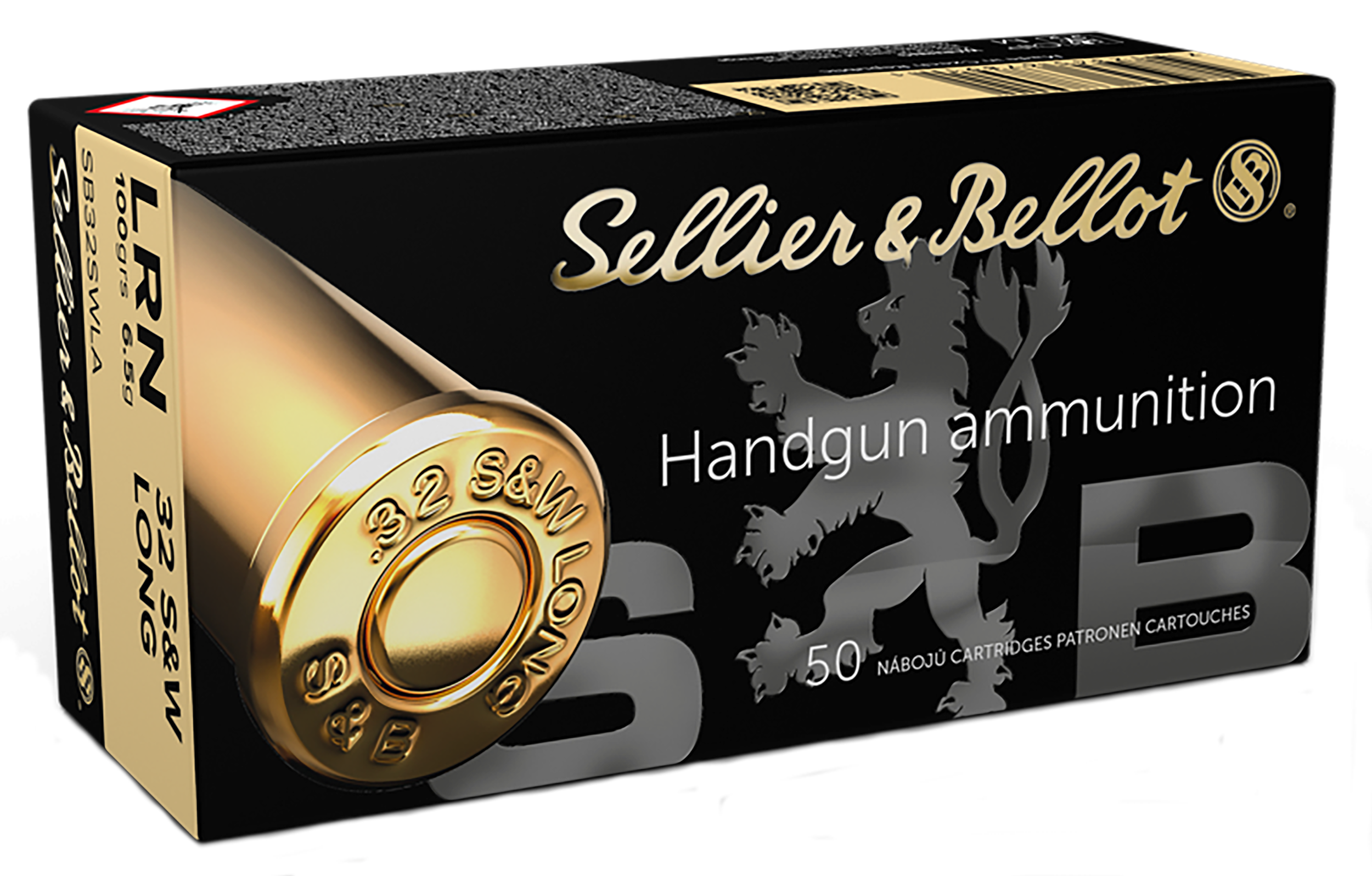 Sellier and Bellot 32S&W Long 100-Grain 50-Rounds LRN