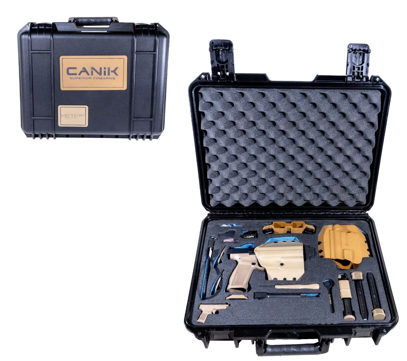 Canik TP9 Mete SFT Black / Flat Dark Earth 9mm 4.46" Barrel 20-Rounds Loadout PKG - Image 2